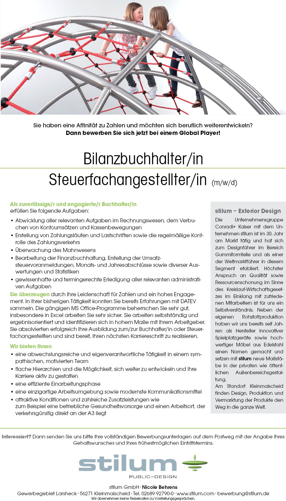 Job Buchhaltung